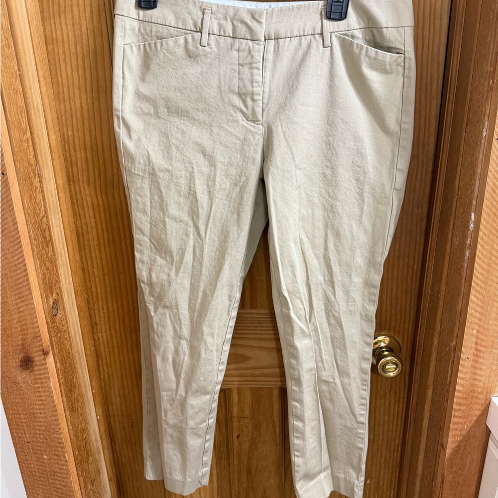 Worthington White Slim Ankle Pants